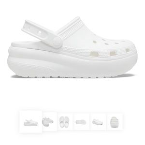 Kids cutie crush clog crocs size J4